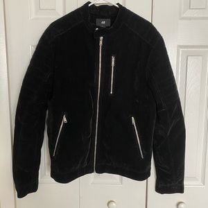H&M Men’s Suede Biker Jacket